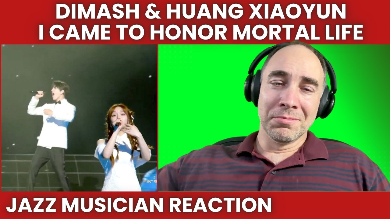 A Perfect Duet [Dimash Reaction with Huang Xiaoyun - I Came To Honor Mortal Life]