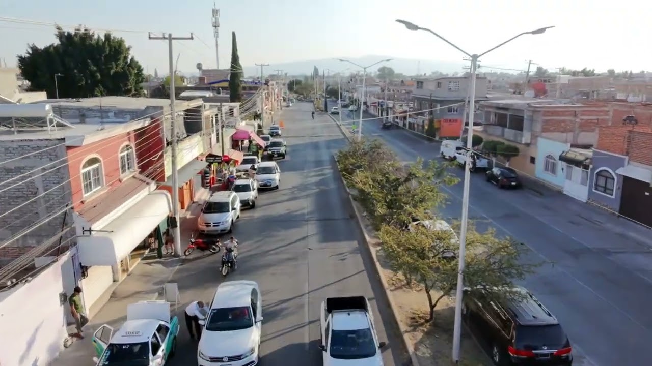 Calle presa Álvaro Obregón celaya Guanajuato dji neo 