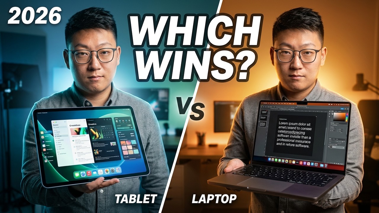 Tablet vs Laptop 2026 &mdash; What Nobody Tells You Before You Buy