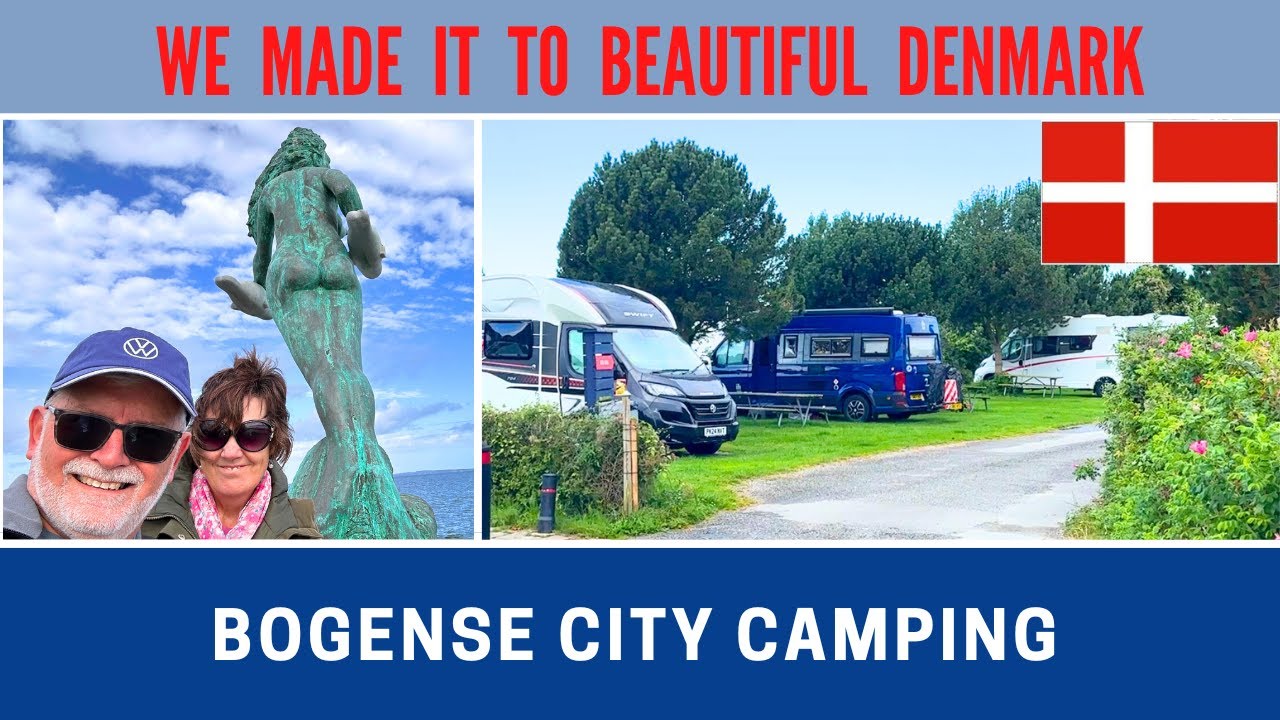 UNPLANNED events to DENMARK | First Camp Bogense City | A taste of FIN | Vlog 663
