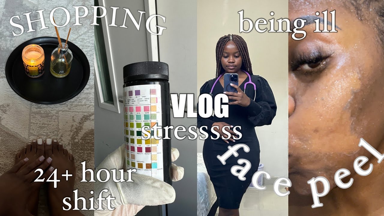 Life Of A Medical Doctor • Algae Peel • Shoe Shopping • 24+hr shift • Early Mornings • Falling Sick