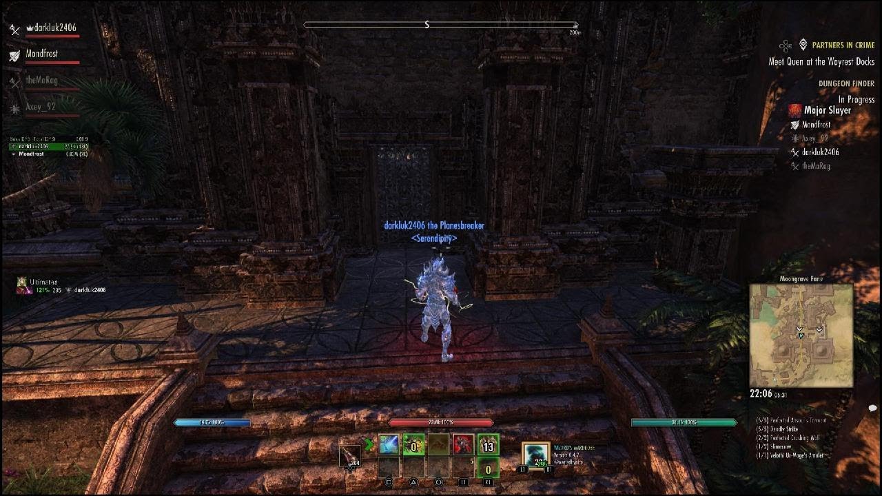 The Elder Scrolls Online Moongrave Fane trifecta arc pov