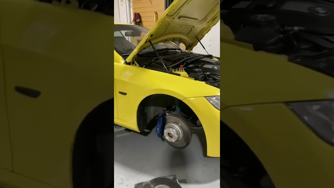 Mejorando la frenada de este BMW 335i N54