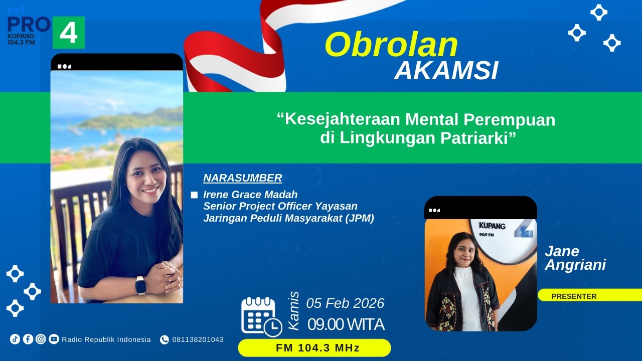 Kesejahteraan Mental Perempuan Di Lingkungan Patriarki - Obrolan Akamsi , Kamis 05 Februari 2026