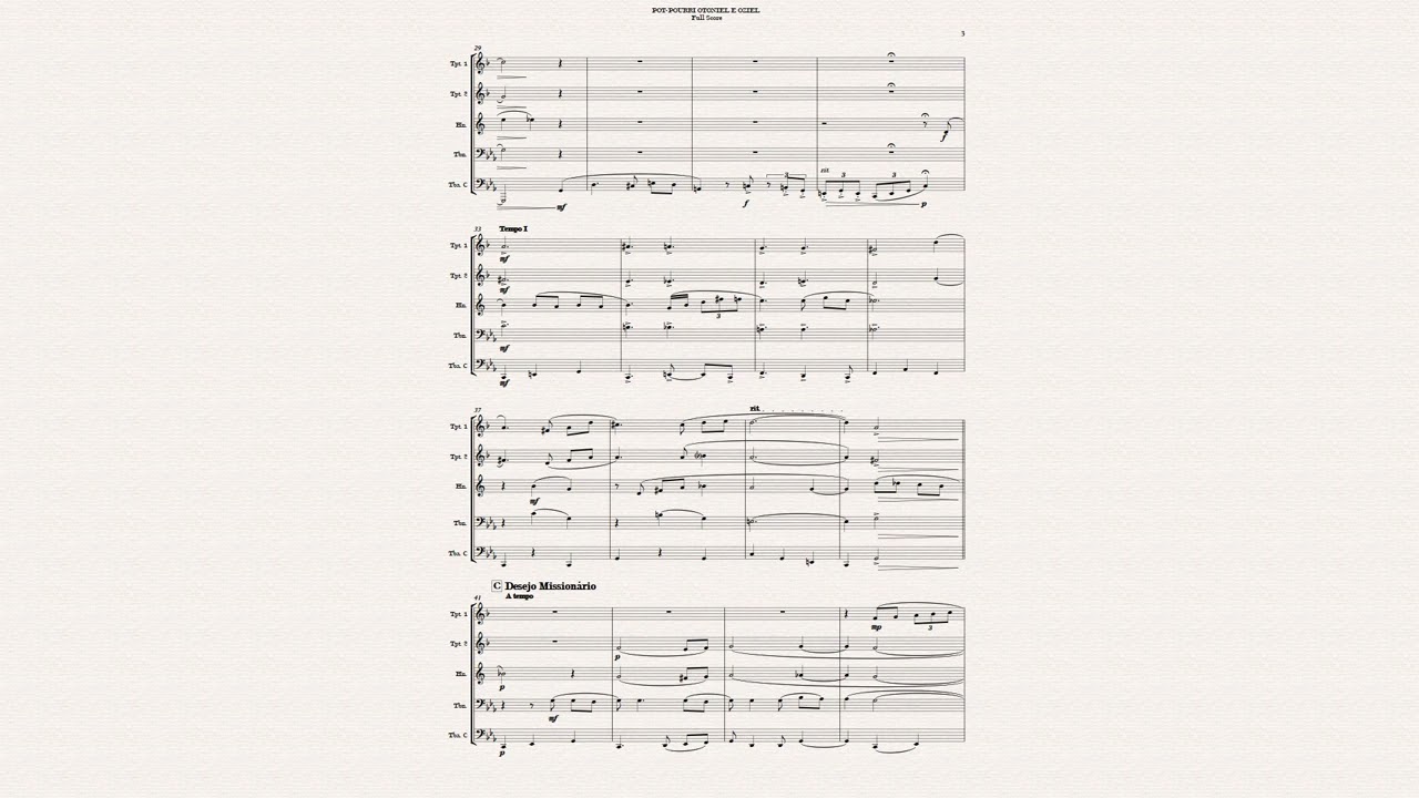 POT POURRI OTONIEL E OZIEL QUINTETO DE METAIS