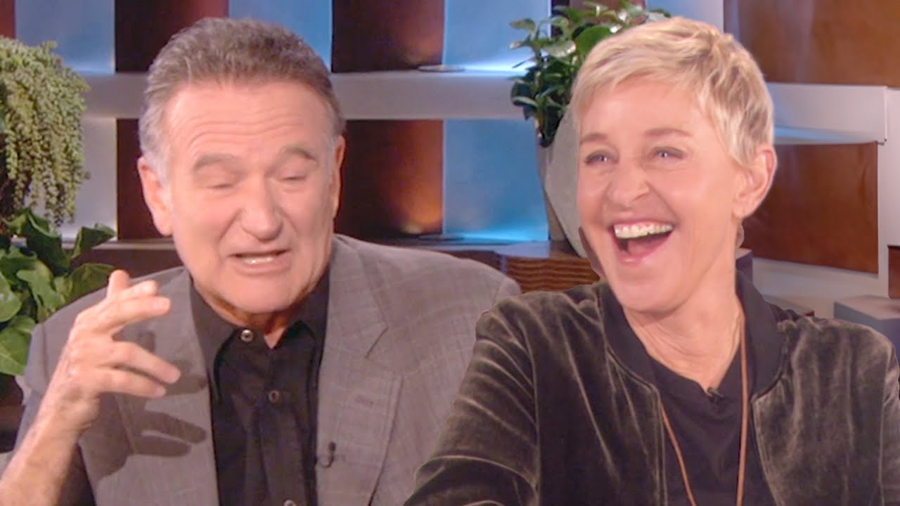 Every Time Robin Williams Made Ellen LOL