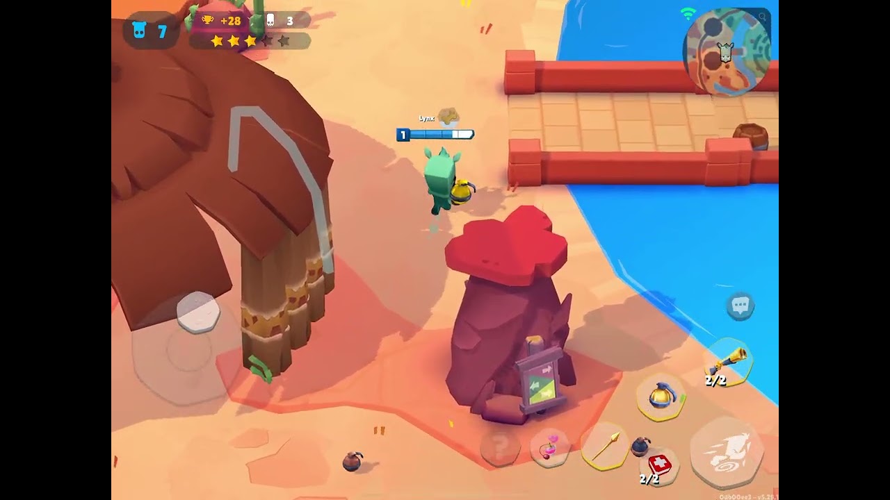 New character gameplay in Zooba - Zac