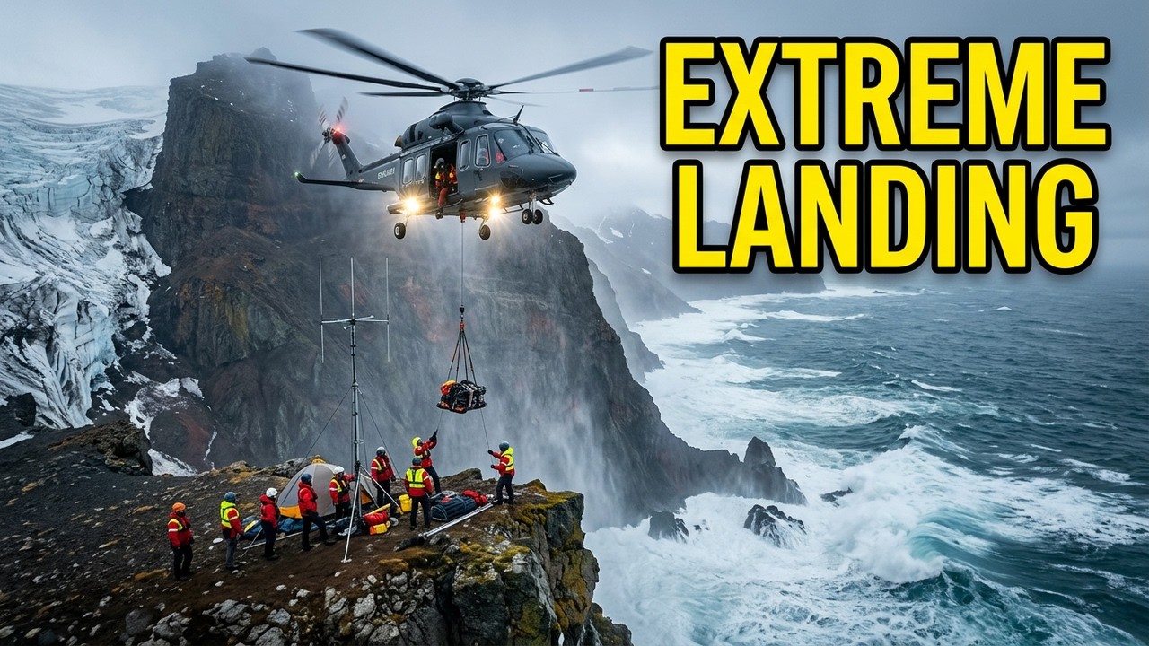 Bouvet Island March 2026 - Most Dangerous Island Operations