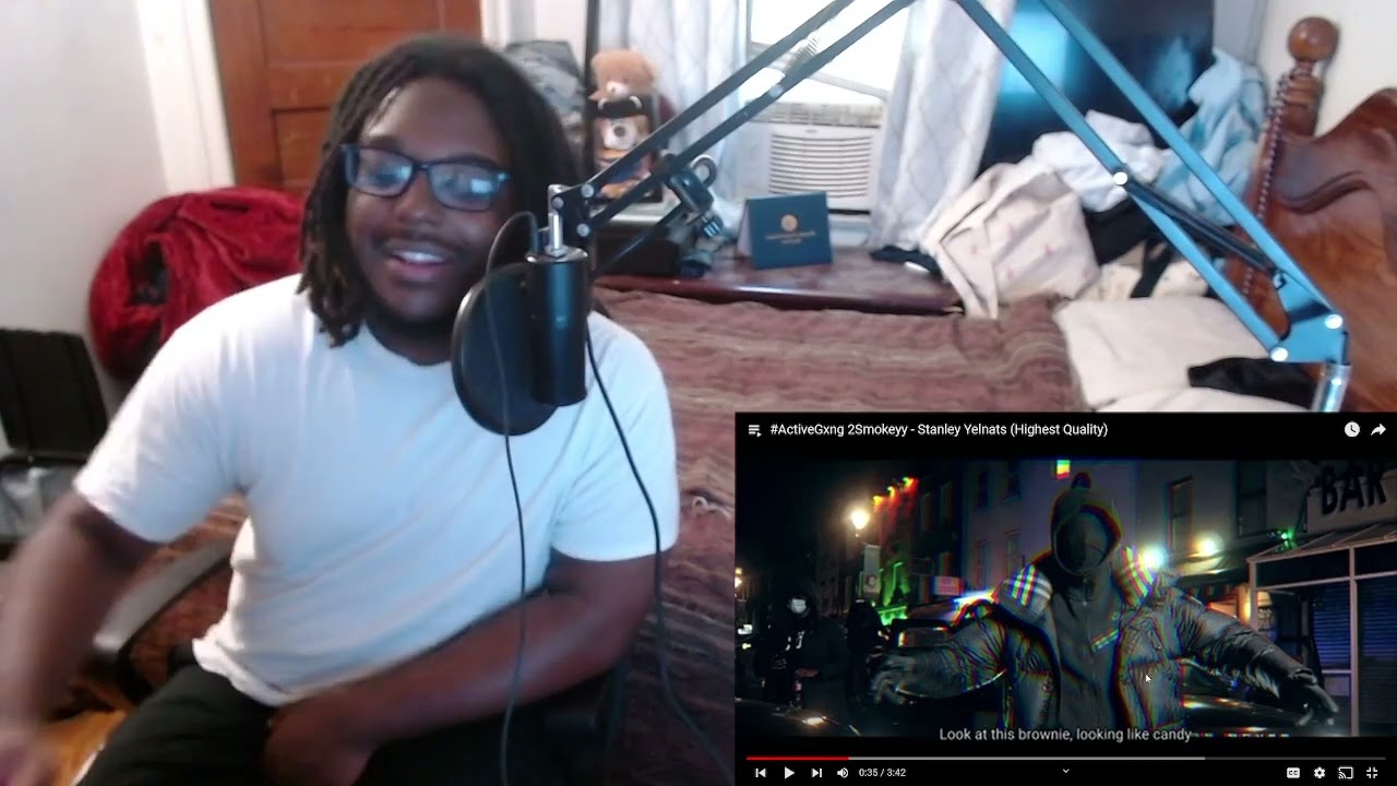 #ActiveGxng 2Smokeyy - Stanley Yelnats (REACTION)