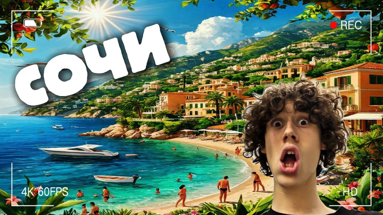 СОЧИ в Январе | Люди ЗАГОРАЮТ | Прямое включение из города - курорта 🌴