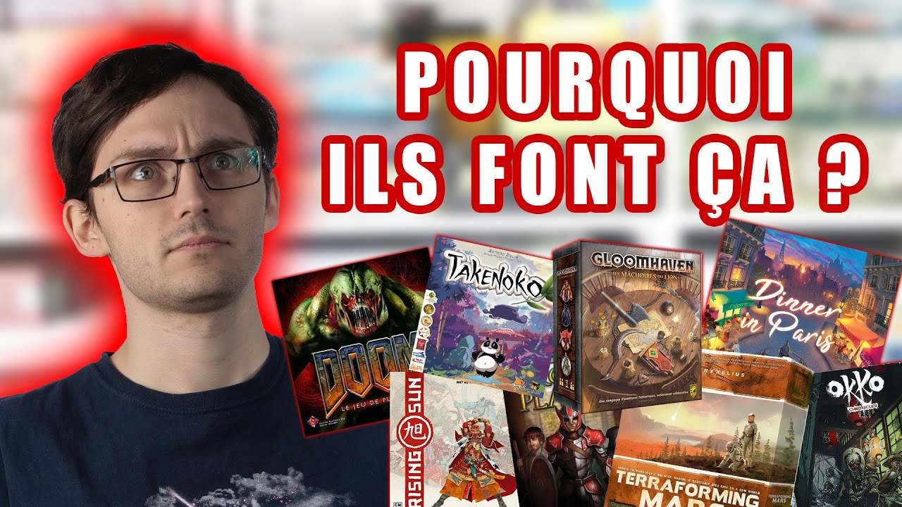 Ce que je DÉTESTE dans les JEUX DE SOCIÉTÉ !