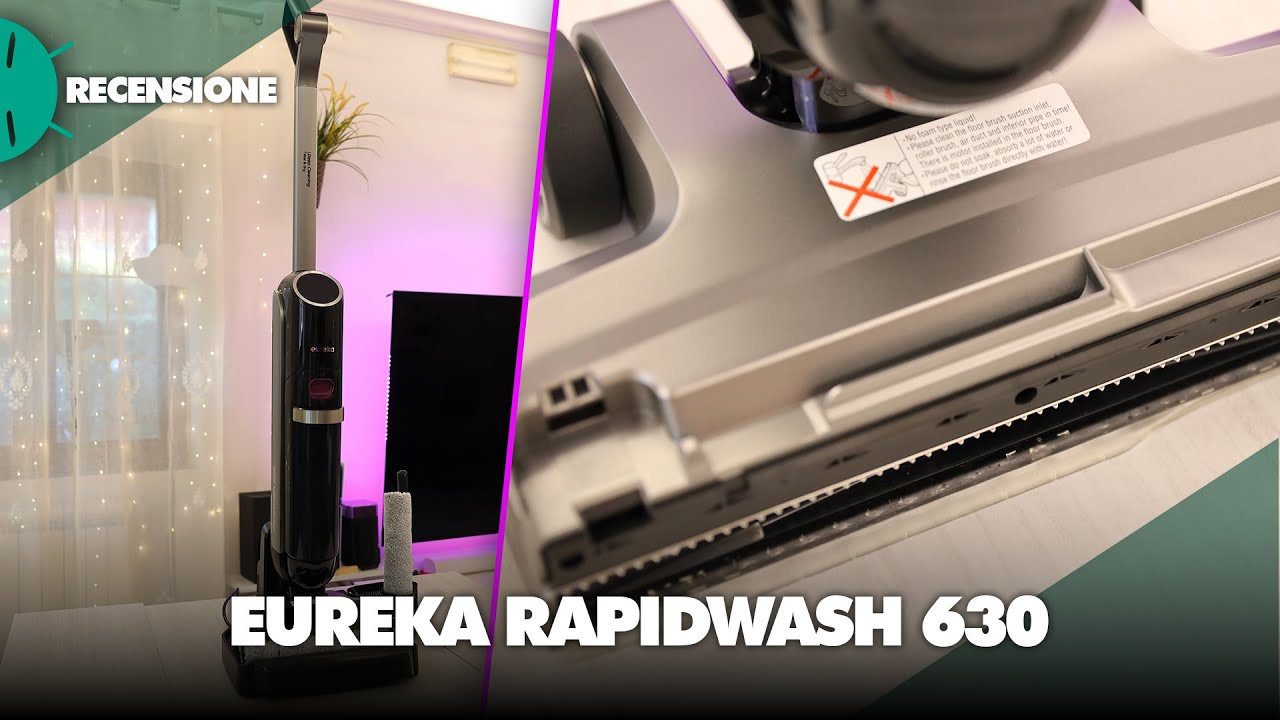 Recensione Eureka RapidWash NEW630: la lavapavimenti con zero compromessi