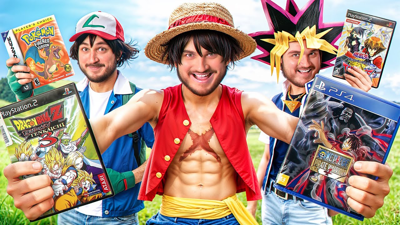 JOGUEI os MELHORES Jogos de ANIME (mas eu n&atilde;o vejo animes)