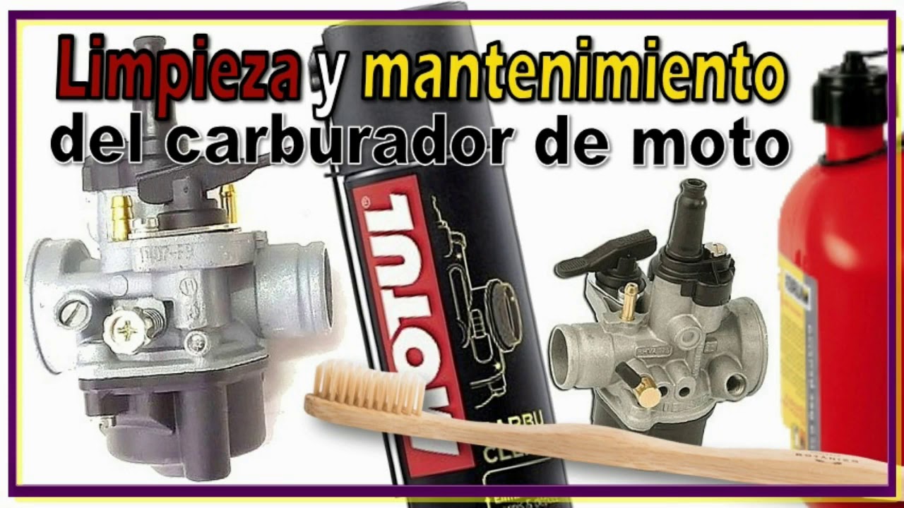 &iquest;C&oacute;mo limpiar el carburador de una moto con Motul P1 Carbu Clean? Derbi FDS Savannah