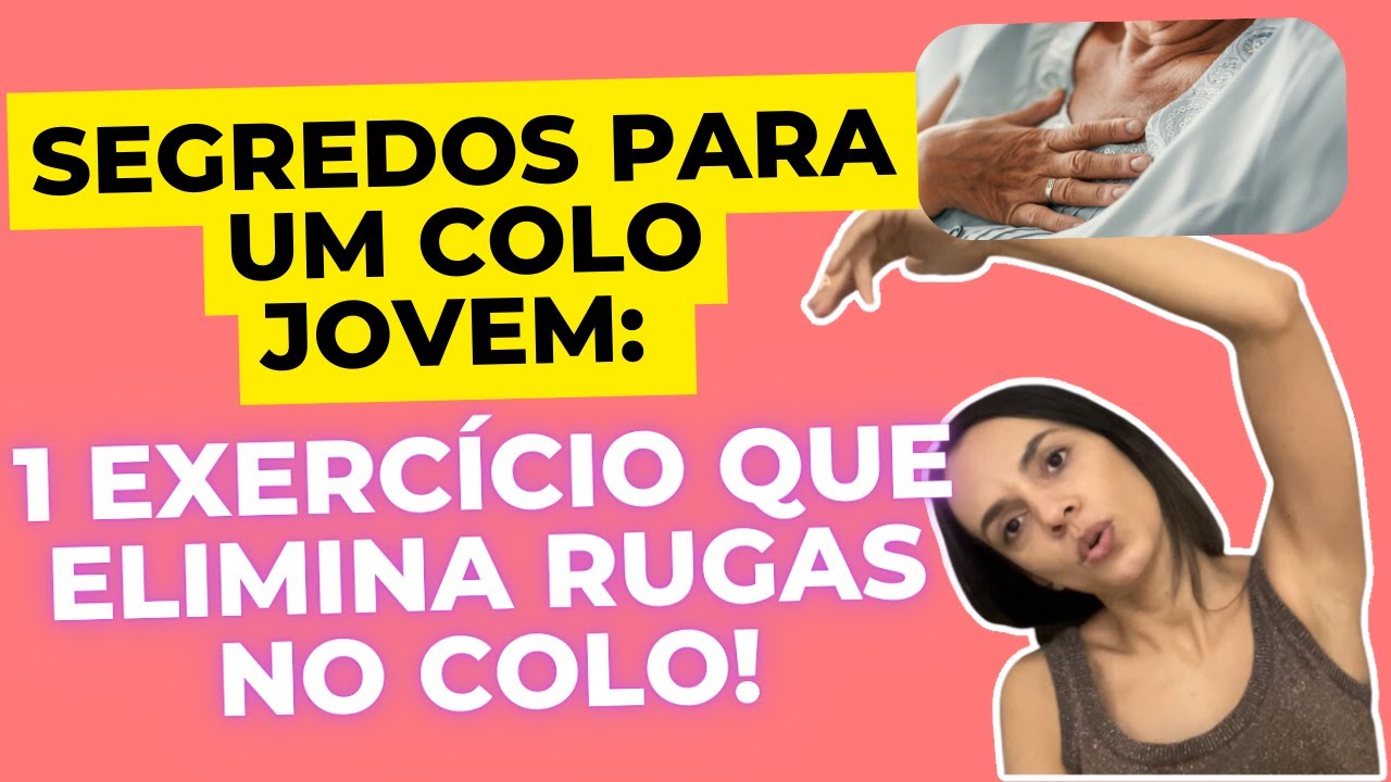 Segredos para um Colo Jovem: Exercício que Elimina as Rugas no Colo!
