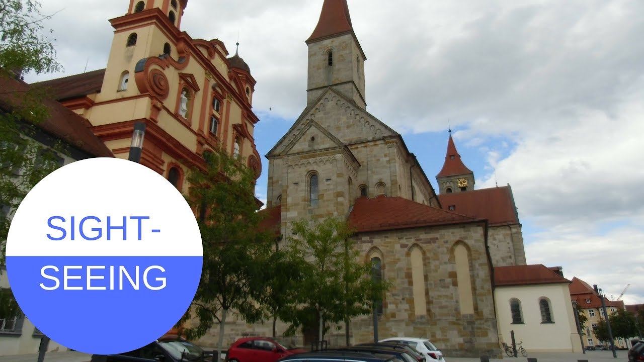 SIGHTSEEING in Ellwangen an der Jagst in GERMANY