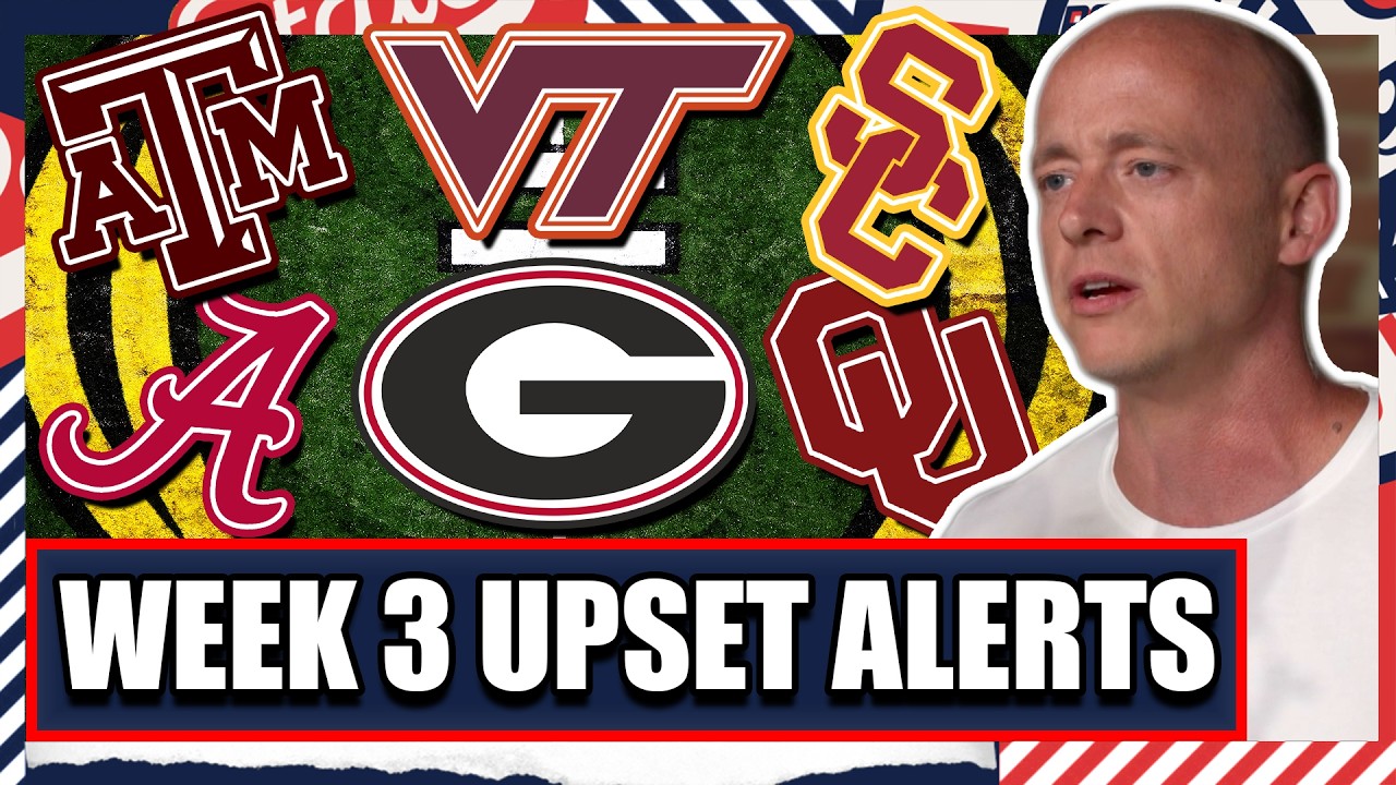 CFB Week 3 Upset Alerts - Josh Pate's College Football Show