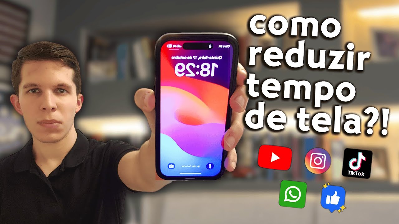 COMO REDUZIR TEMPO DE TELA? | Pare de jogar sua vida fora!