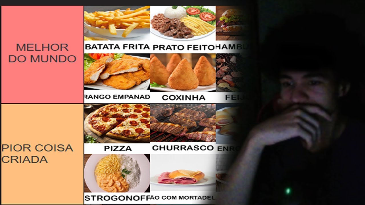ALEIJADO RANKEANDO COMIDAS BRASILEIRAS