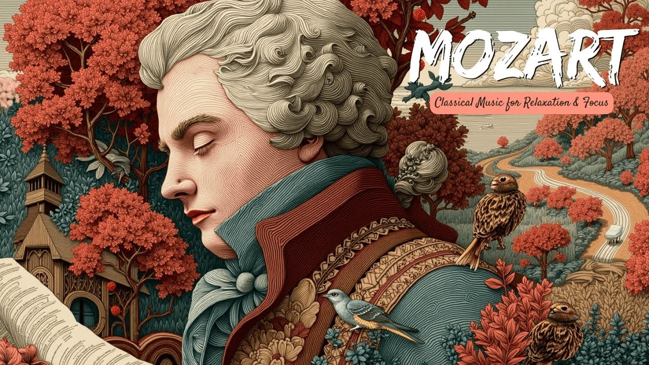 Фортепианная музыка Моцарта для глубокого фокуса и спокойной учебы | Классические мелодии