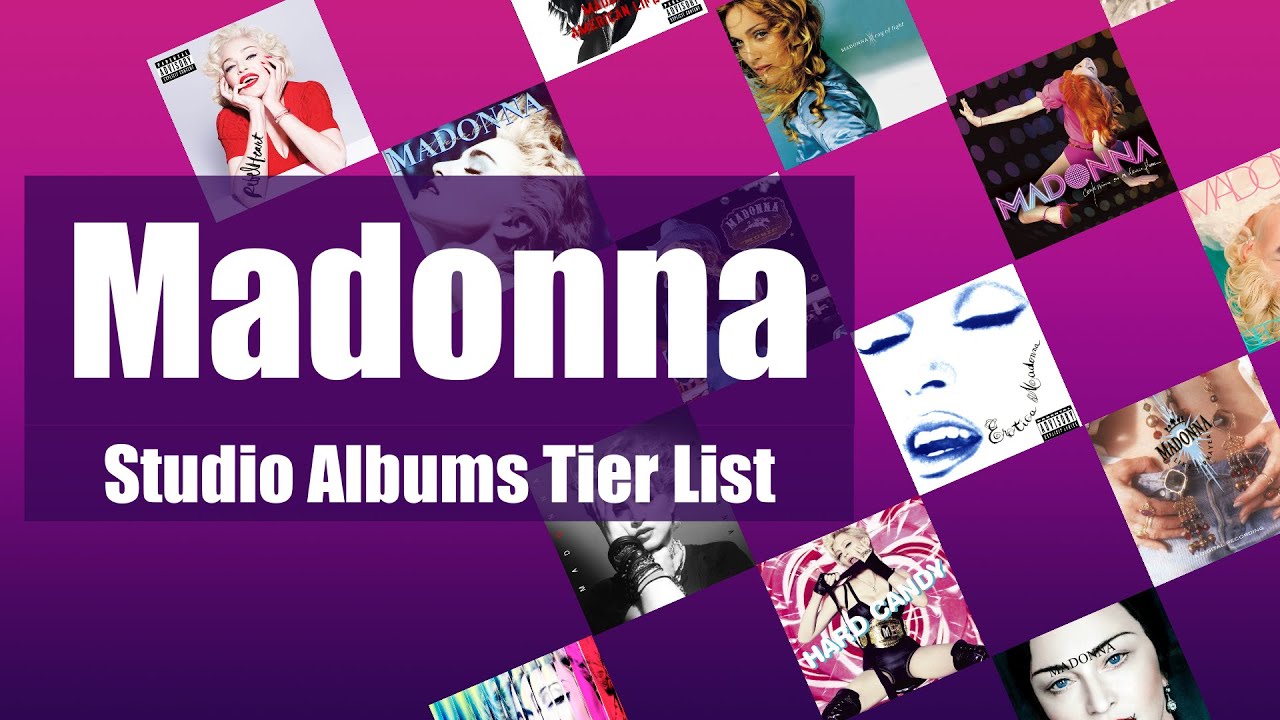 MADONNA Studio Albums Ranked / Tier List (December, 2022)