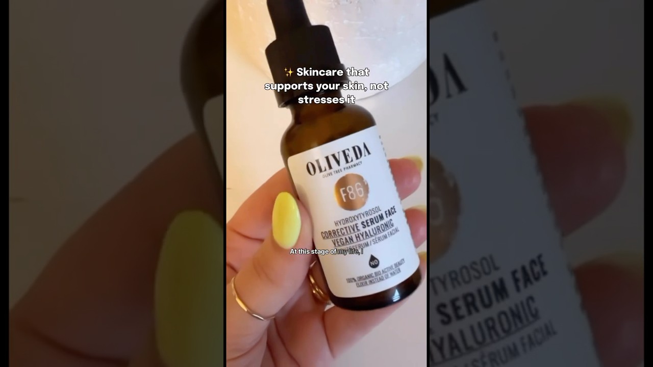 At 41, I swapped water-based skincare for Oliveda &mdash; and my skin has never felt more hydrated 🌿✨