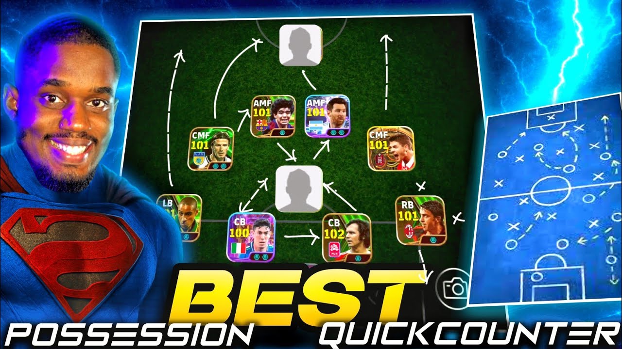 Prof BOF reveals A HIDDEN BEST FORMATION in eFootball26!😱Perfect for POSSESSION & COUNTER Attacks💯