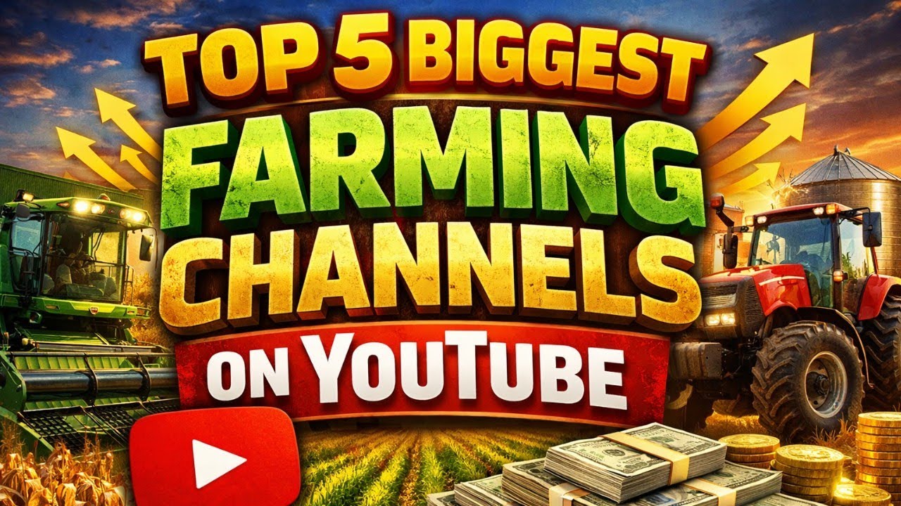 Top 5 Biggest Farming Channels on YouTube
