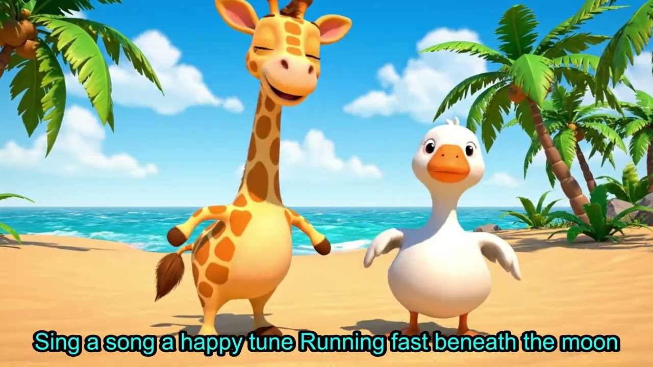 Baby Dolphin Running Fast, Jolly English Melodies, EngliKids Music