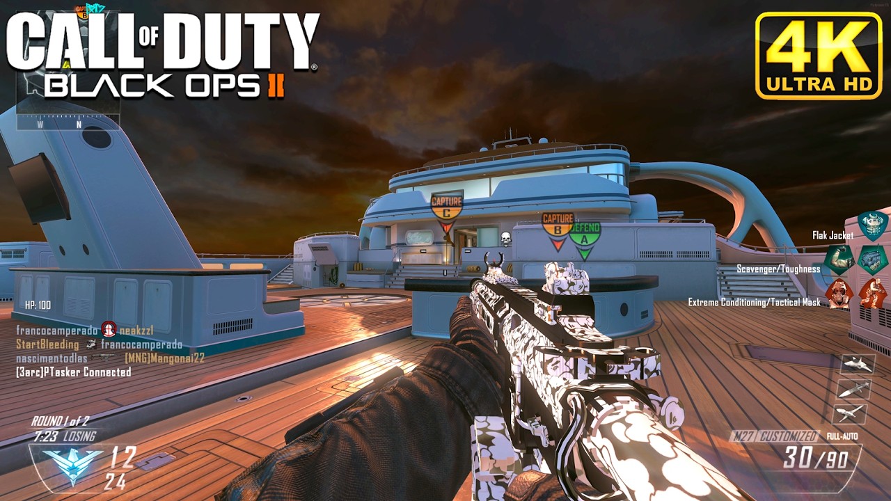 CoD Black Ops 2 Custom Camo M27 Multiplayer Gameplay 2026 [4K 60FPS]