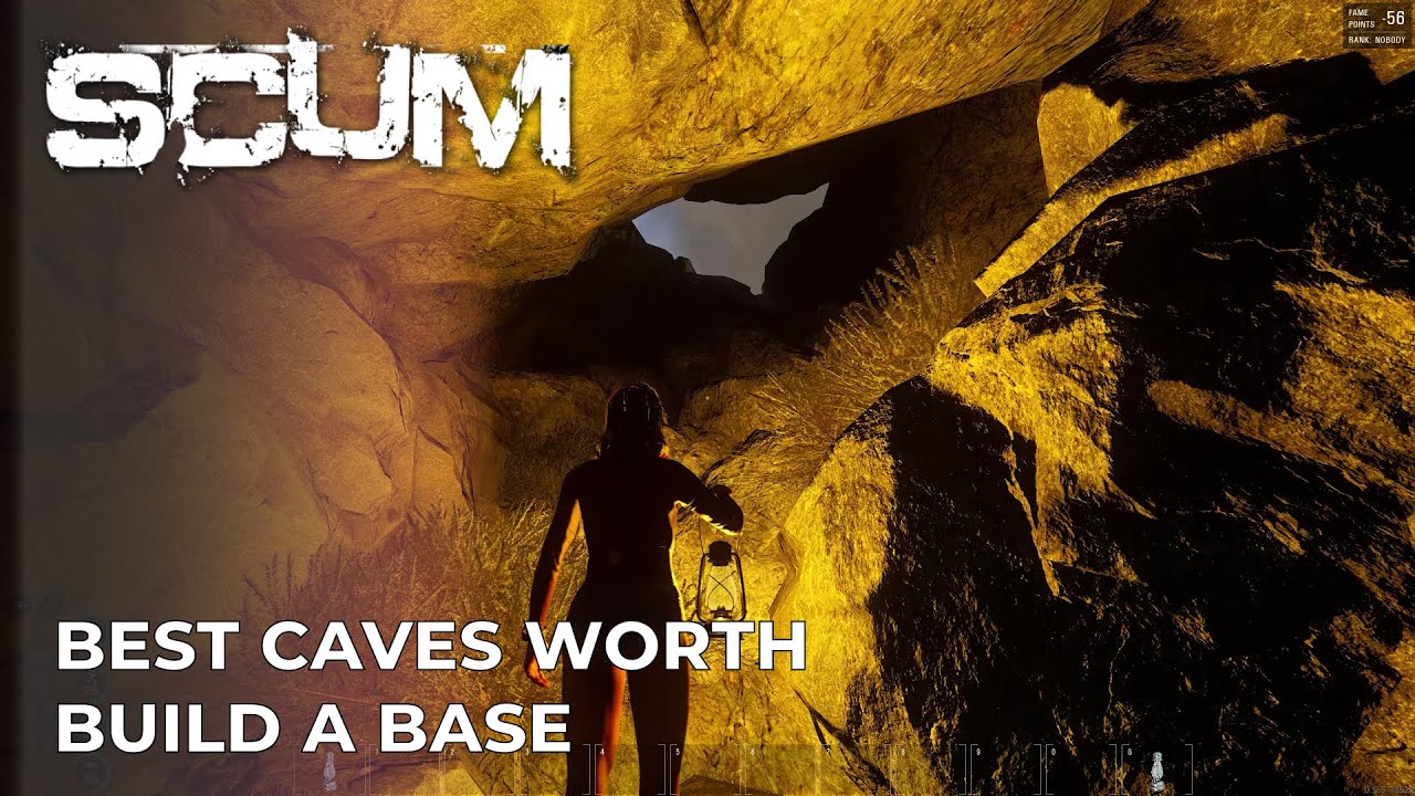 SCUM CAVE LOCATIONS WORTH BUILD A BASE 2021 #SCUM