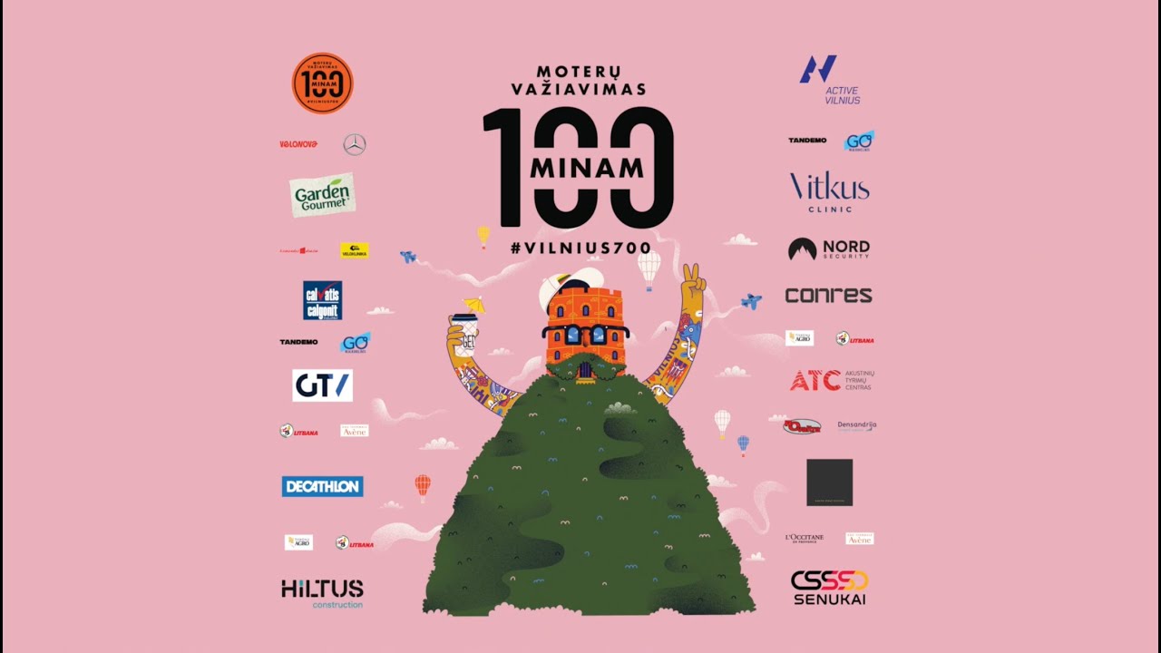 Minam100 Labdaringas moterų važiavimas 2023 m.