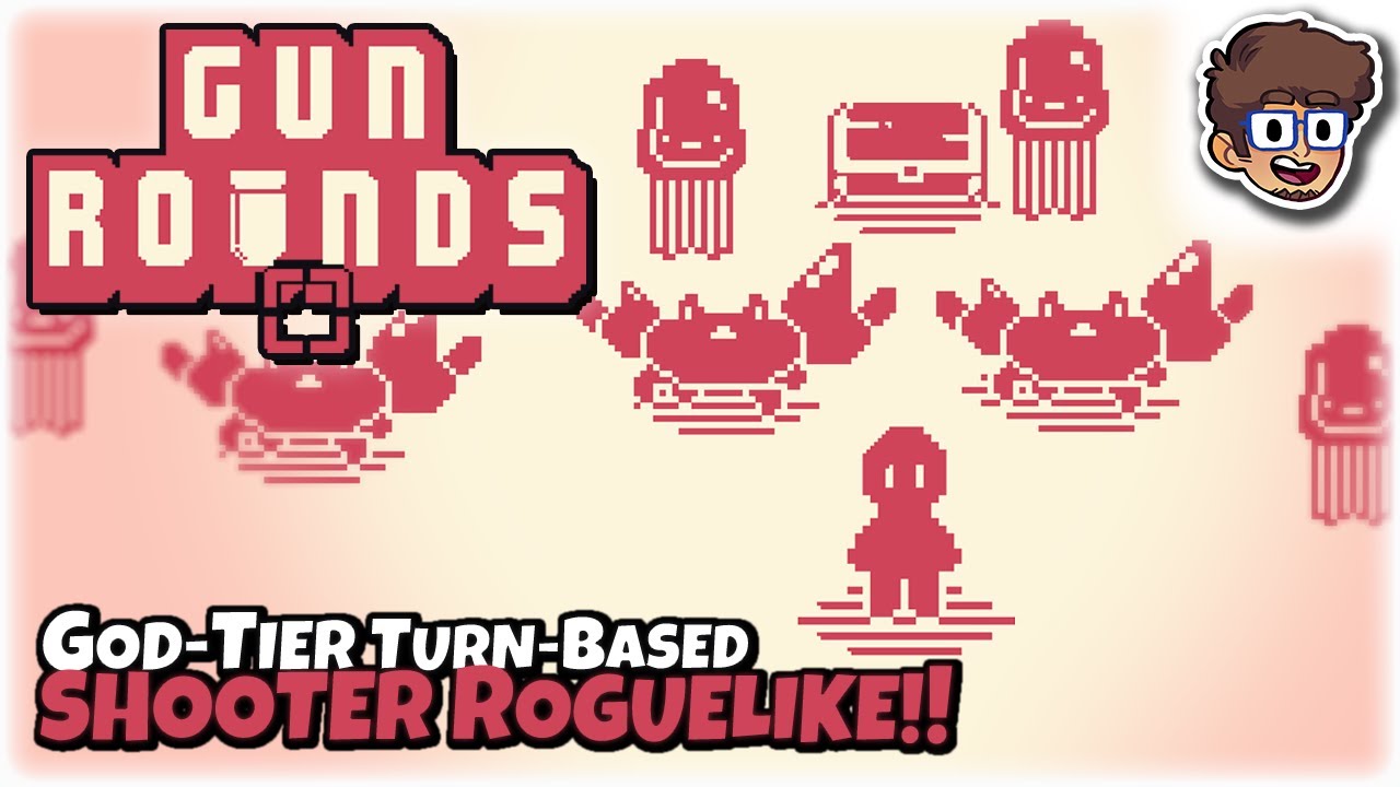 GOD-TIER ROGUELIKE TURN-BASED... SHOOTER!? | Let's Try: GUN ROUNDS | Gameplay