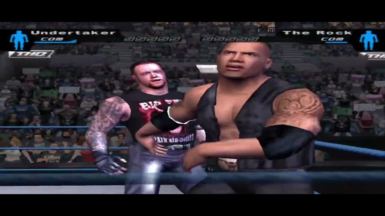 Undertaker vs The rock - SmackDown Pain
