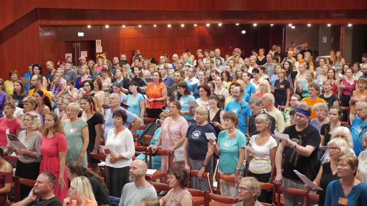 Bohemia cantat 2024 - společný zpěv - Bude večer – lidová