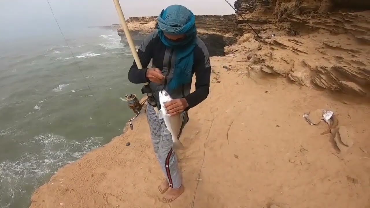 متعة الصيد بالقصبة بعالوات بأخفنير