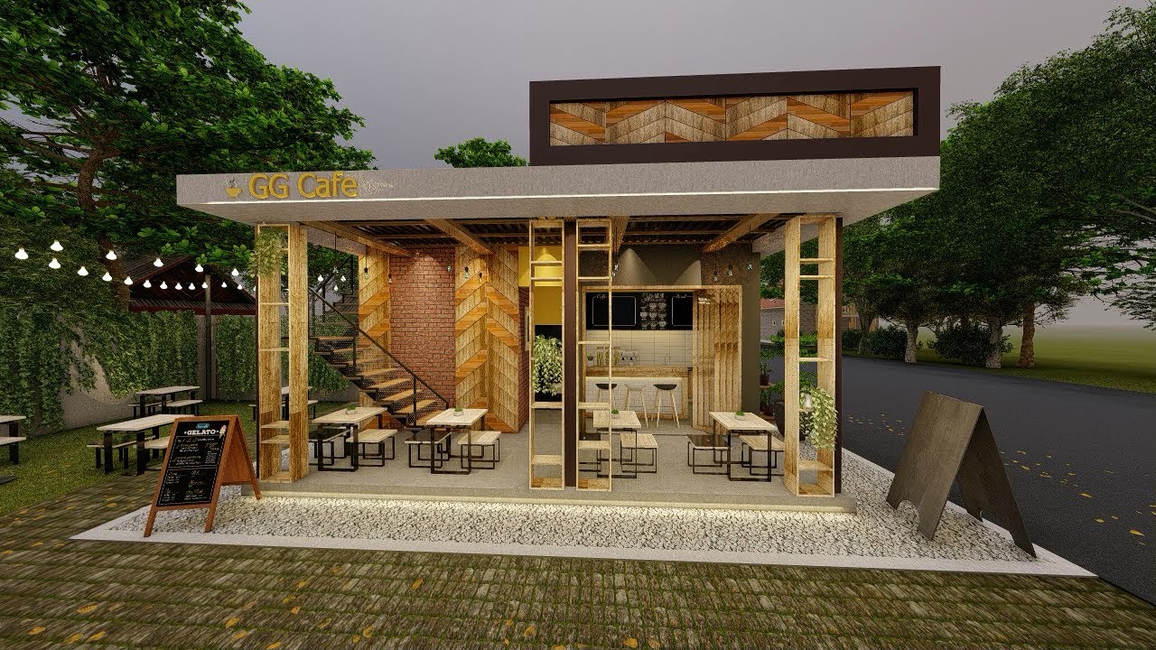 Desain Cafe Minimalis Budget Terbatas