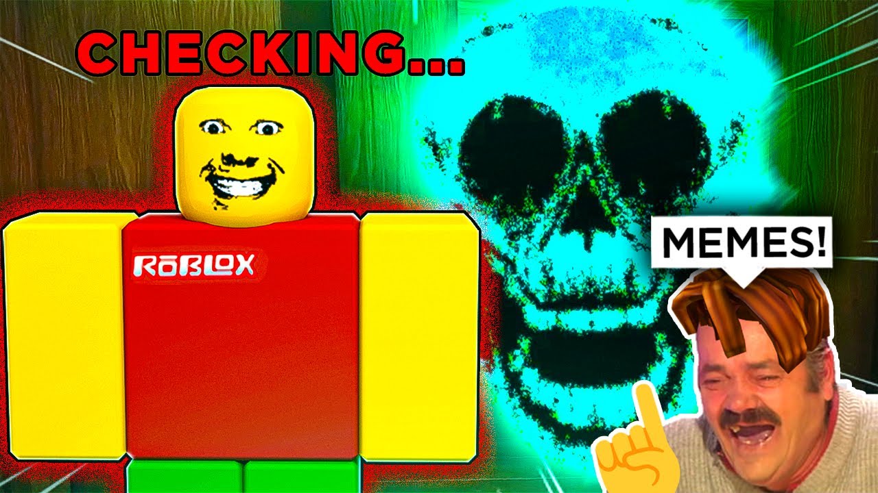 Weird Strict Dad In DOORS Backdoor FUNNY MOMENTS (MEMES) 👁️