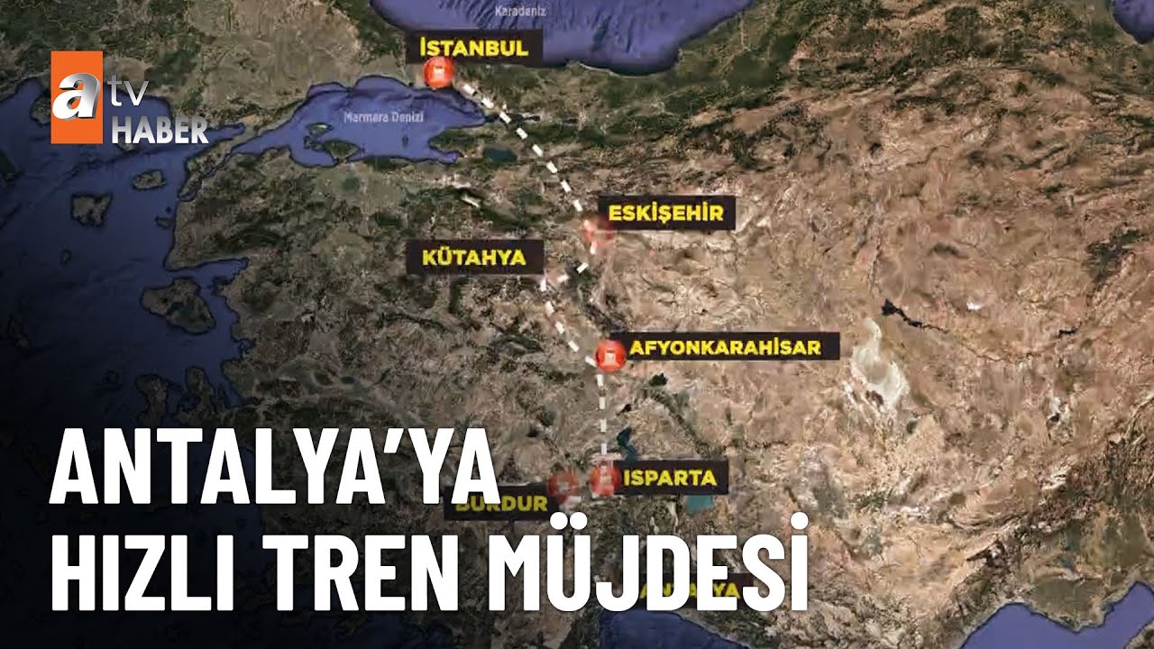 İstanbul –Antalya 4 saat 45 dakika - atv Ana Haber 11 Mayıs 2023
