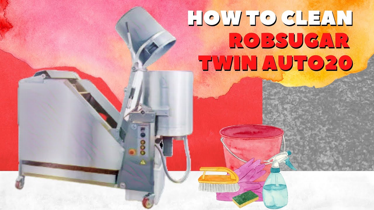 How to Clean the RoboSugar Twin Auto 20