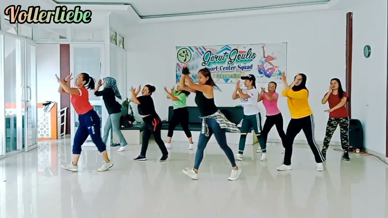 Abah Emak (Lala Bunga) Kreasi Senam Dangdut ~ Voller Liebe
