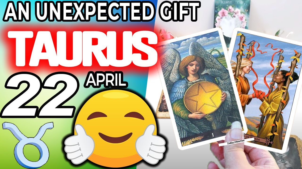 Телец ♉ НЕОЖИДАННЫЙ ПОДАРОК ​​😍 Гороскоп на сегодня 22 АПРЕЛЯ 2022 ГОДА ♉Таро Тельца 22 апреля 2022 года
