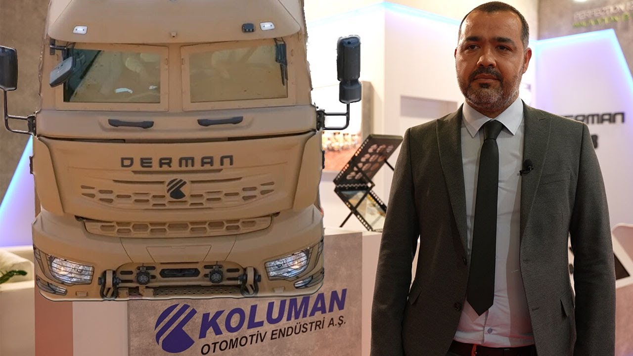 KOLUMAN, DERMAN 8x8 aracını yurt dışı projelere dahil etmeyi ama&ccedil;lıyor