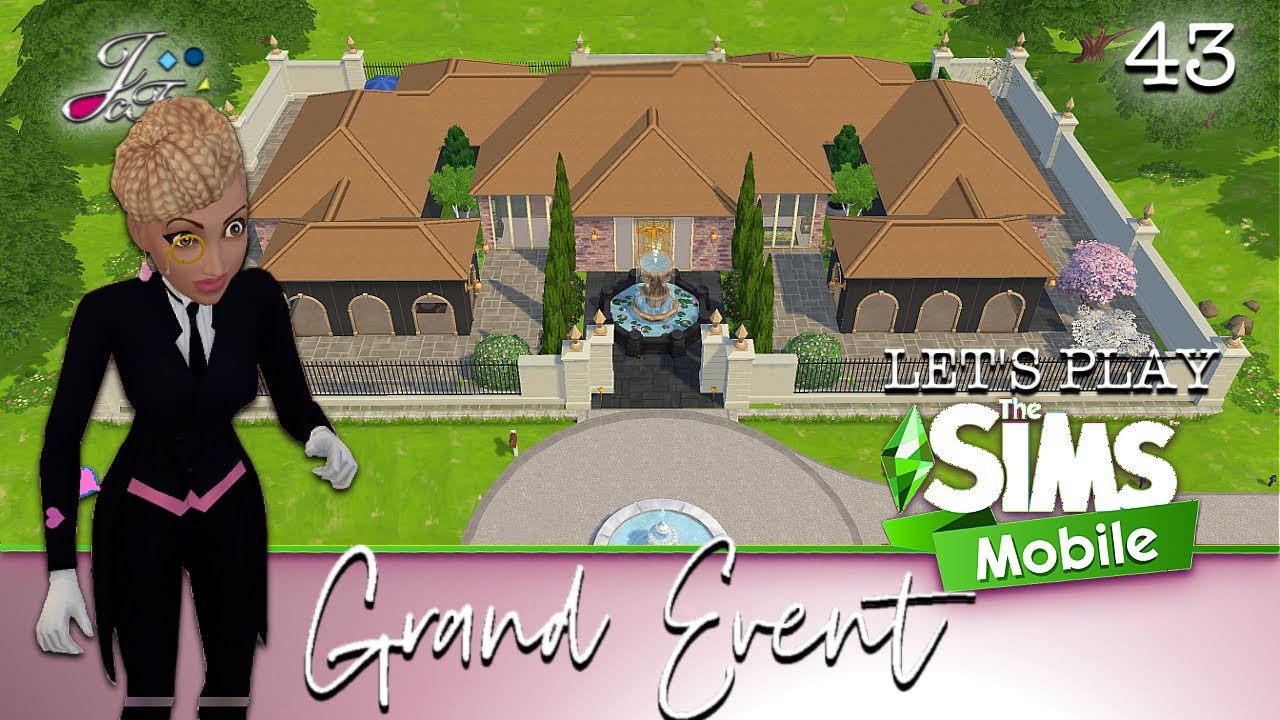 The Sims Mobile 💰🏦| MY GRAND MANSION TOUR |🏦💰LET’S PLAY | PART 43