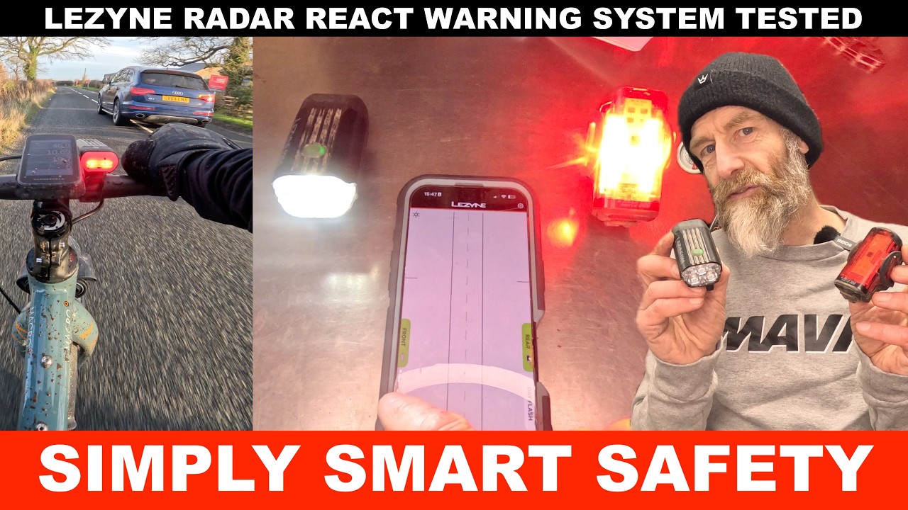 Lezyne React Radar Tested: Simply Smart Safety