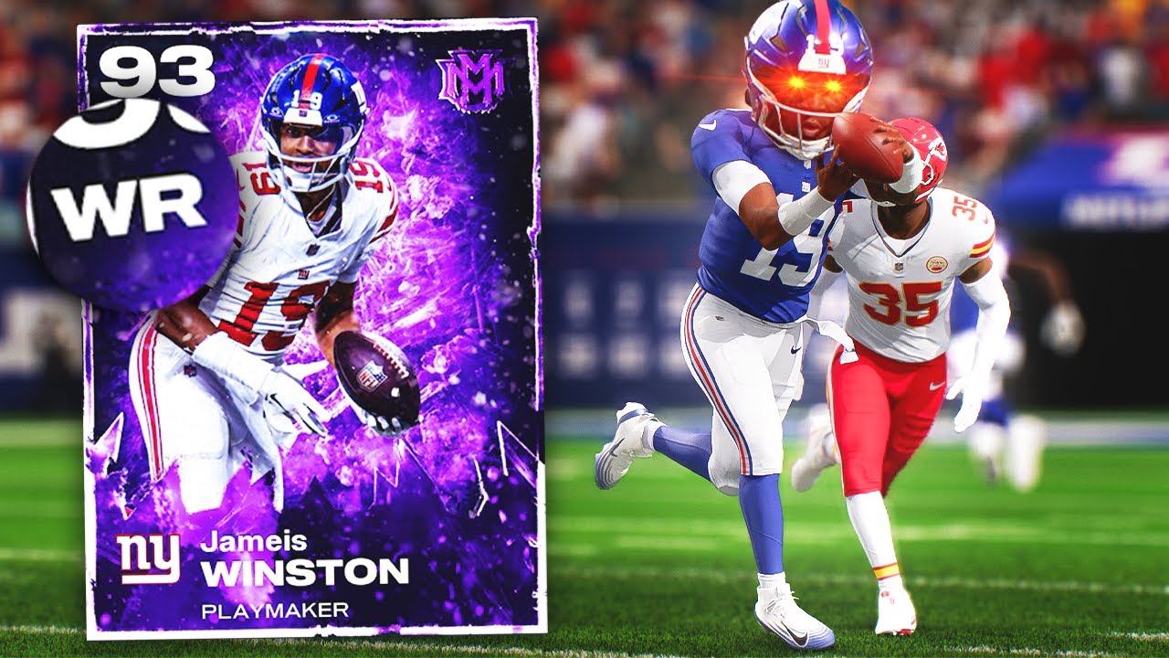 Using 93 Jameis Winston at wide receiver..