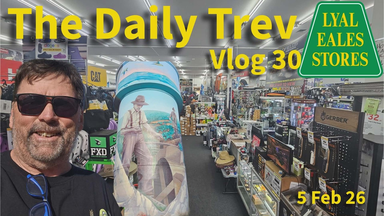 We explored some unique Retail stores, Lyal Eales Stores, Geelong 4wd, Werribee Water Tower. vlog 30