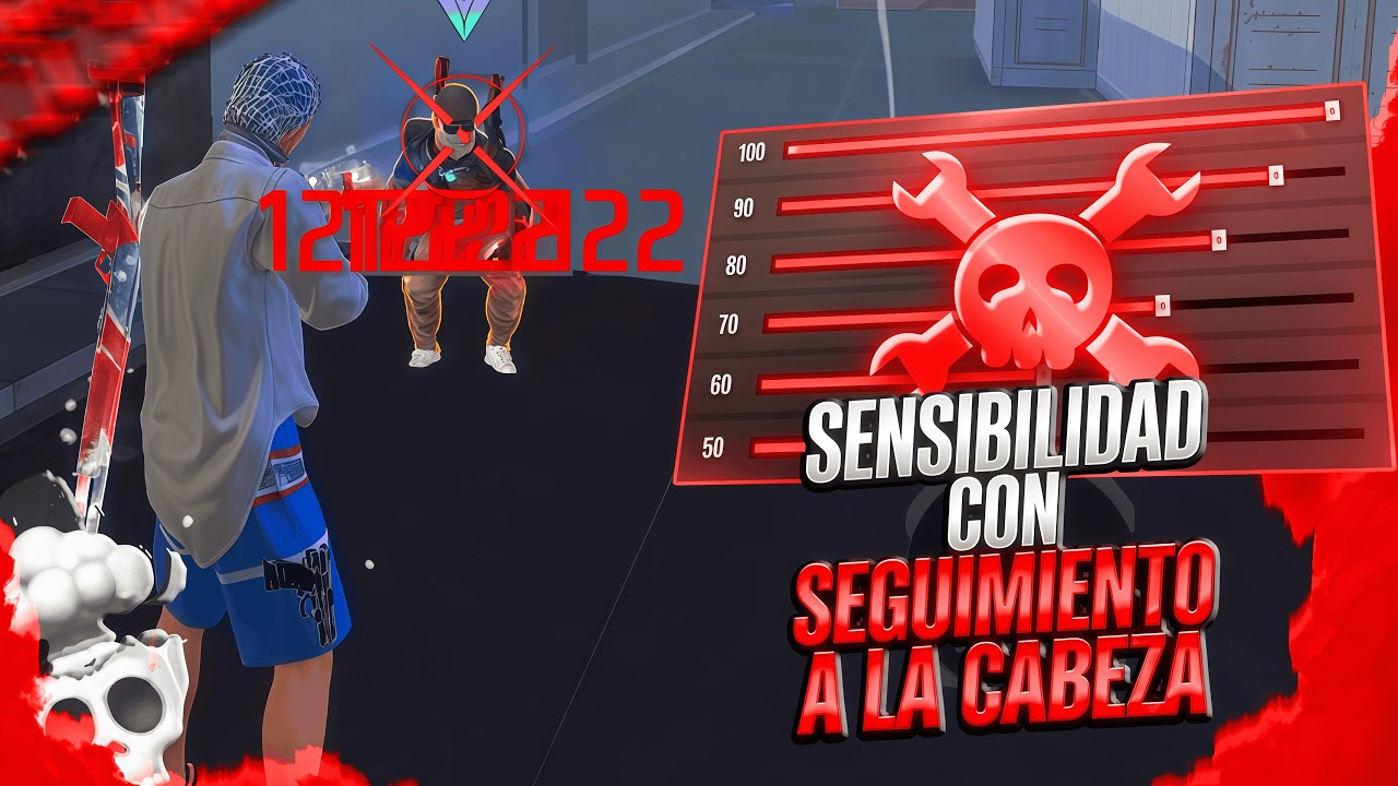 ✅SENSIBILIDAD FREE FIRE CON *SEGUIMIENTO A LA CABEZA*😱 PARA DAR TODO ROJO EN LA NUEVA ACTUALIZACIÓN