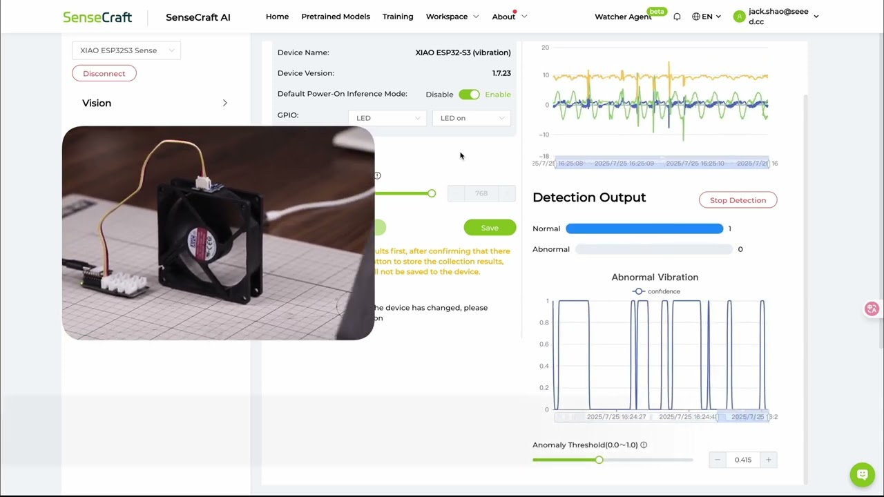 The Latest Vibration Anomaly Detection Kit for XIAO ESP32-S3