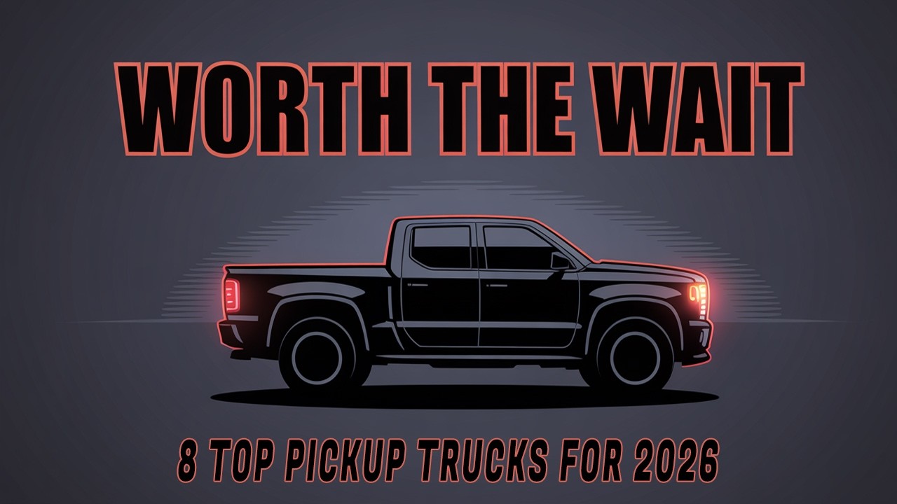 Top 8 NEW Pickup Trucks For 2026: Totally Worth the Wait!